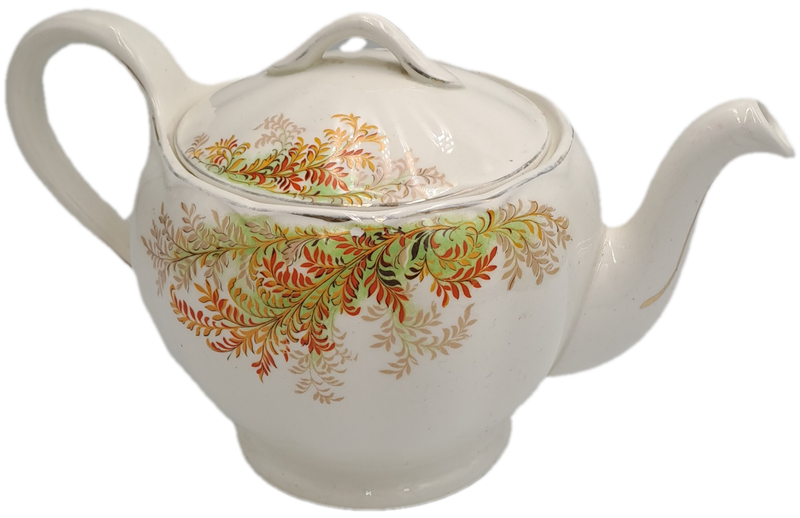 Vintage GRINDLEY Creampetal Tea Pot with Lid
