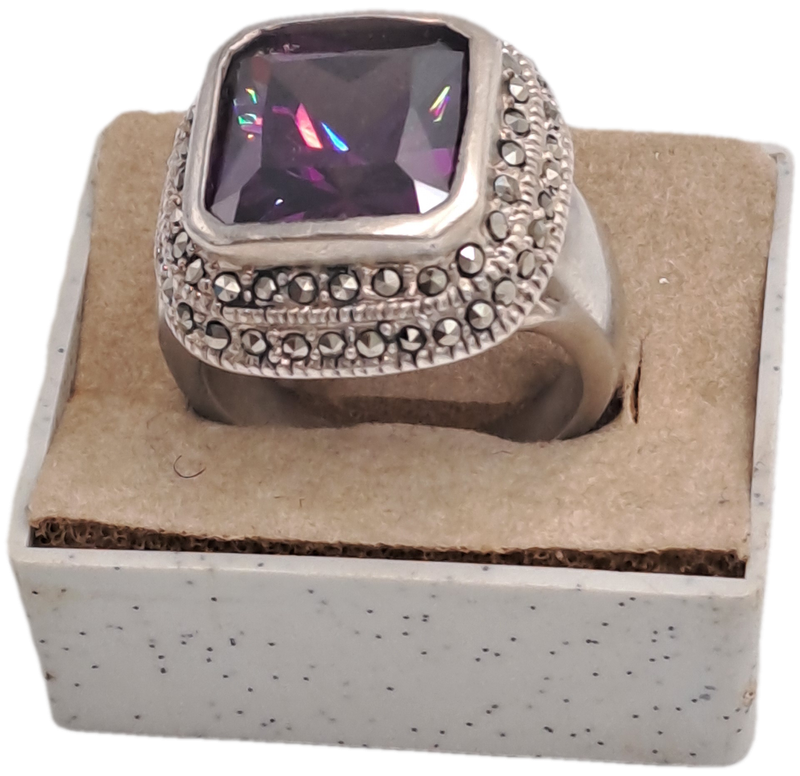 Pre-owned Honey Amethyst Ring - not Original box