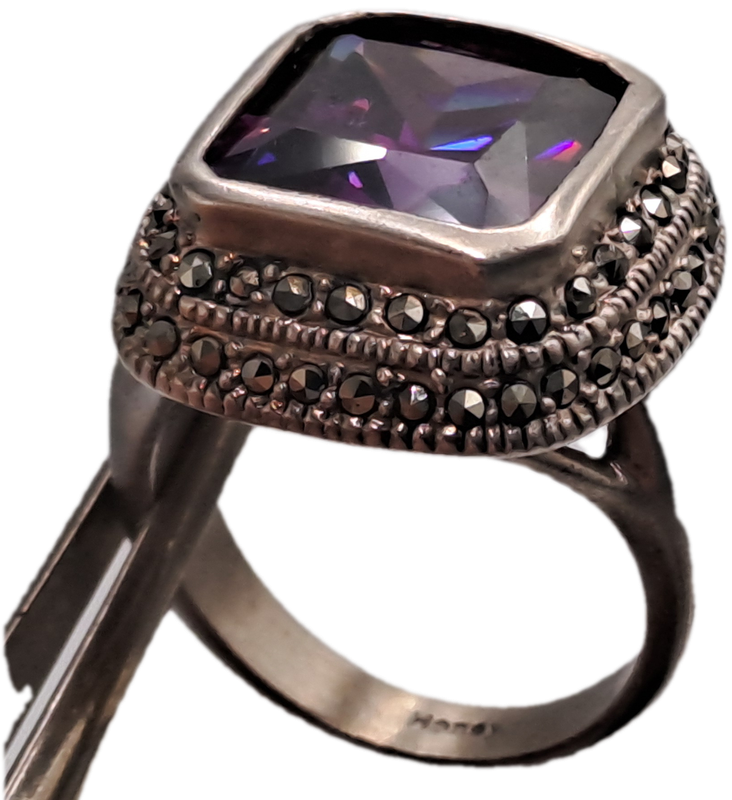 Pre-owned Honey Amethyst Ring - not Original box