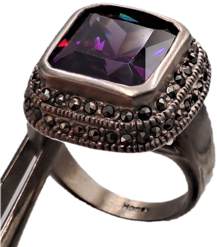 Pre-owned Honey Amethyst Ring - not Original box