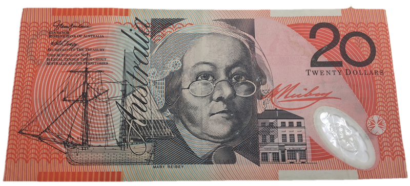 2002-2006 Australia 20 Dollars