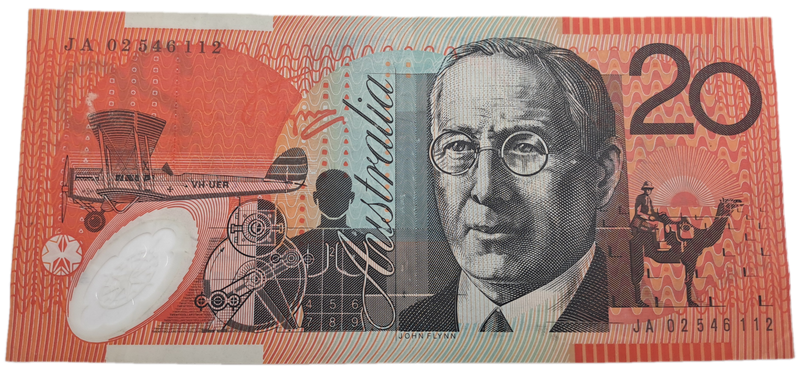 2002-2006 Australia 20 Dollars