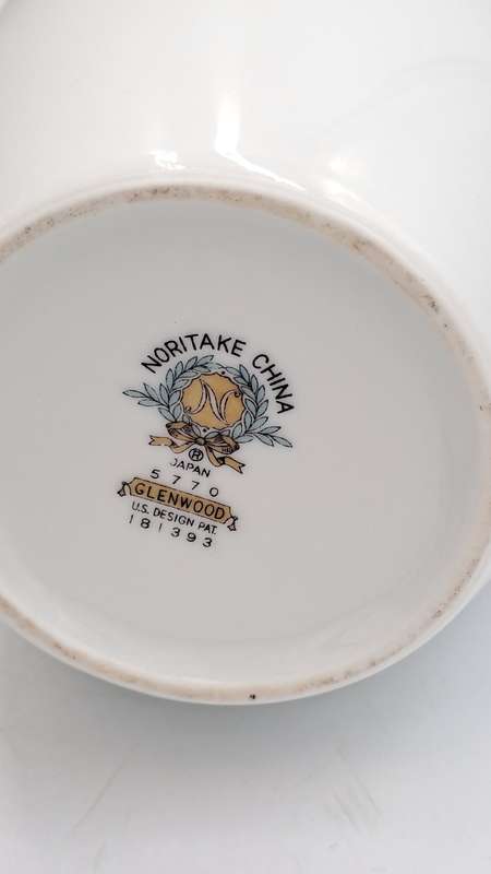 29pc Vintage Noritake 5770 GLENWOOD U.S Design Pat.181393 demitasse (espresso) set