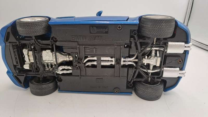 Burago Die Cast 1996 BMW 3M Made In Italy Scale 1/18