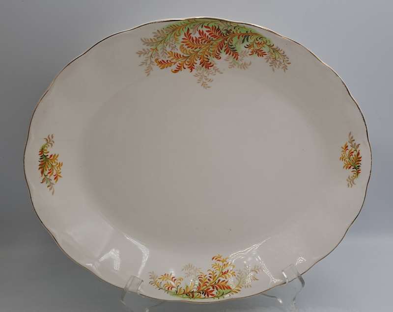 Vintage GRINDLEY Creampetal Oval Platter (2 Available)