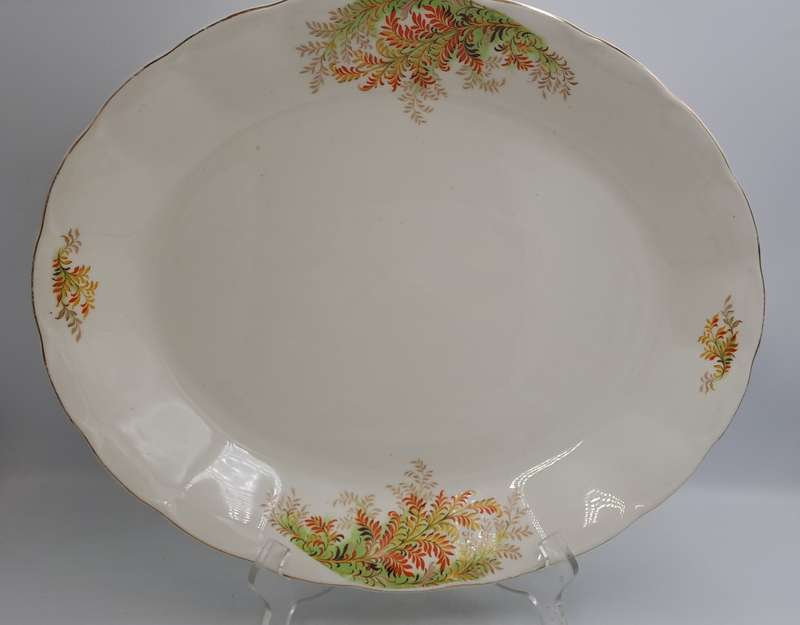 Vintage GRINDLEY Creampetal Large Oval Platter