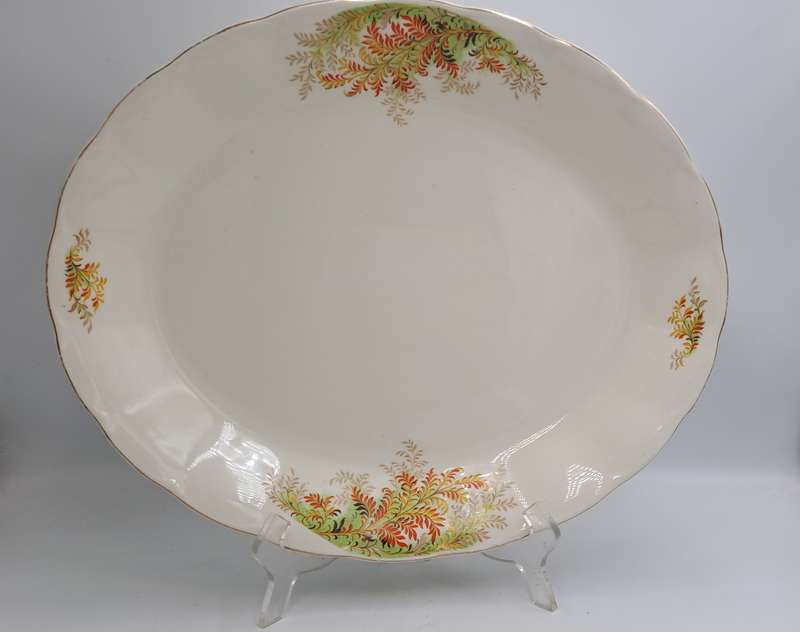 Vintage GRINDLEY Creampetal Large Oval Platter