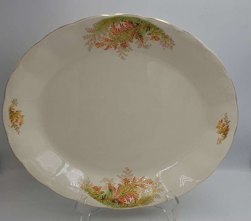 Vintage GRINDLEY Creampetal Large Oval Platter