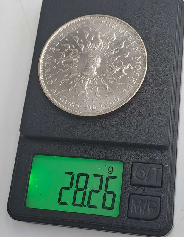 1980 United Kingdom 25 New Pence - Elizabeth II Queen Mother