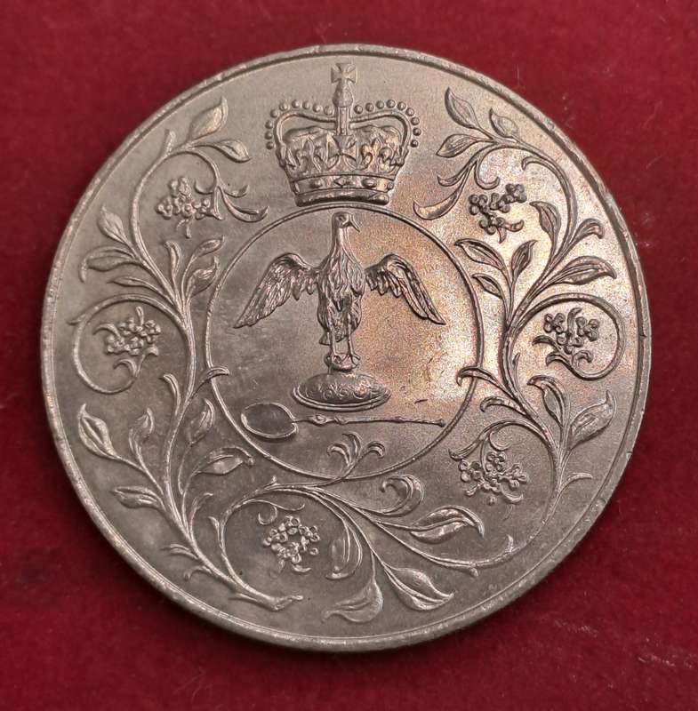 1977 United Kingdom - 25 New Pence - Elizabeth II Silver Jubilee