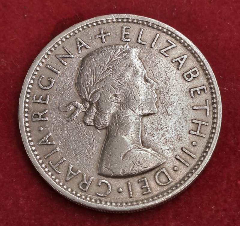 1963 United Kingdom  2 Shillings - Elizabeth II