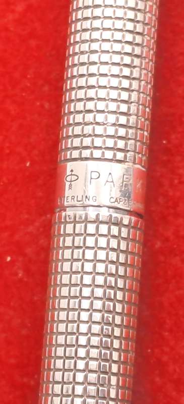 Rare Vintage Parker Cisele 75 Sterling Silver Cap and Barrel Pencil  Made in the USA