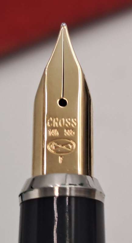 Vintage Cross Fountain Pen 14kt -385 Gold Nib interchangeable to Rolling Ball pen