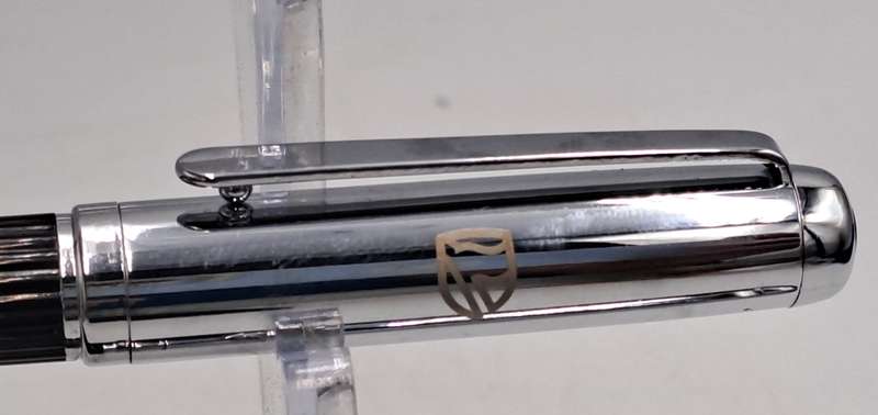 2 Corporate Gift Pens with Parker Refills Standard Bank Branded - Made in Taiwan -In Cases