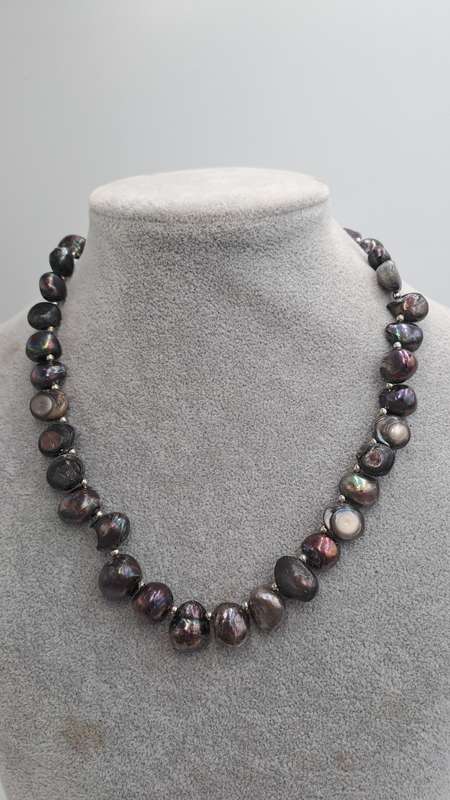 Pre-Owned Freshwater Pearl Necklace 43cm -10mm Pearls