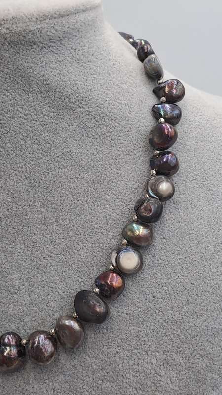 Pre-Owned Freshwater Pearl Necklace 43cm -10mm Pearls