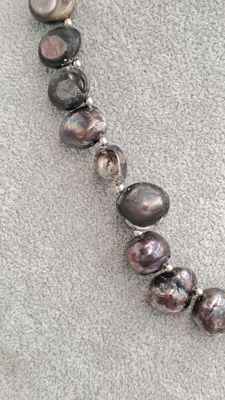 Pre-Owned Freshwater Pearl Necklace 43cm -10mm Pearls