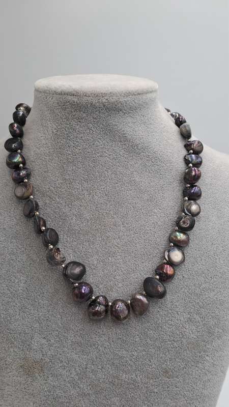 Pre-Owned Freshwater Pearl Necklace 43cm -10mm Pearls
