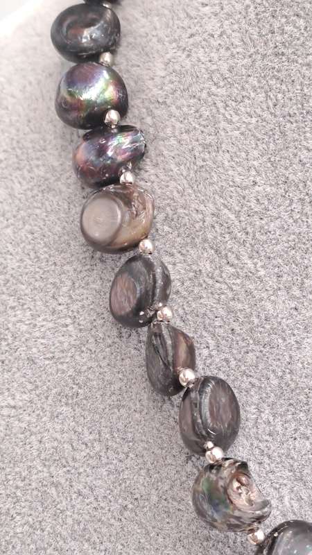 Pre-Owned Freshwater Pearl Necklace 43cm -10mm Pearls
