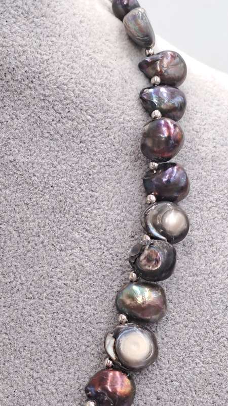 Pre-Owned Freshwater Pearl Necklace 43cm -10mm Pearls