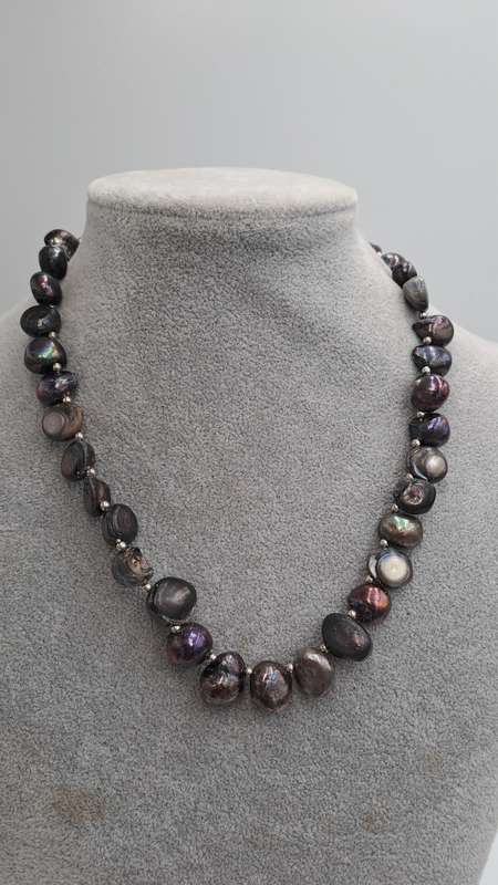 Pre-Owned Freshwater Pearl Necklace 43cm -10mm Pearls
