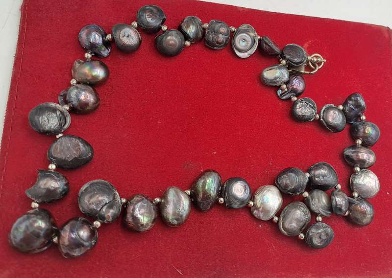 Pre-Owned Freshwater Pearl Necklace 43cm -10mm Pearls