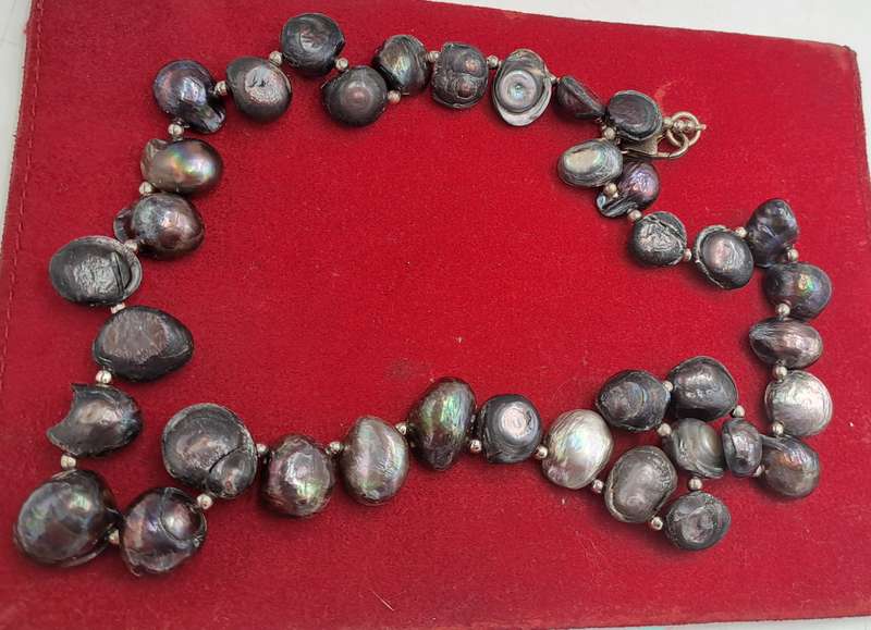 Pre-Owned Freshwater Pearl Necklace 43cm -10mm Pearls