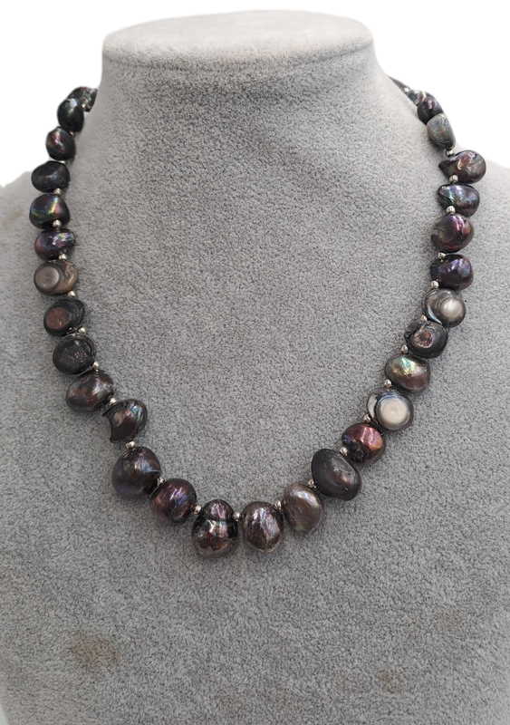 Pre-Owned Freshwater Pearl Necklace 43cm -10mm Pearls