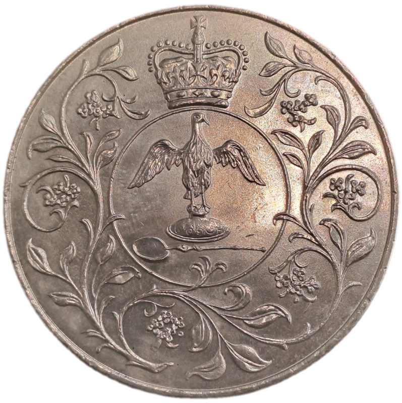 1977 United Kingdom - 25 New Pence - Elizabeth II Silver Jubilee