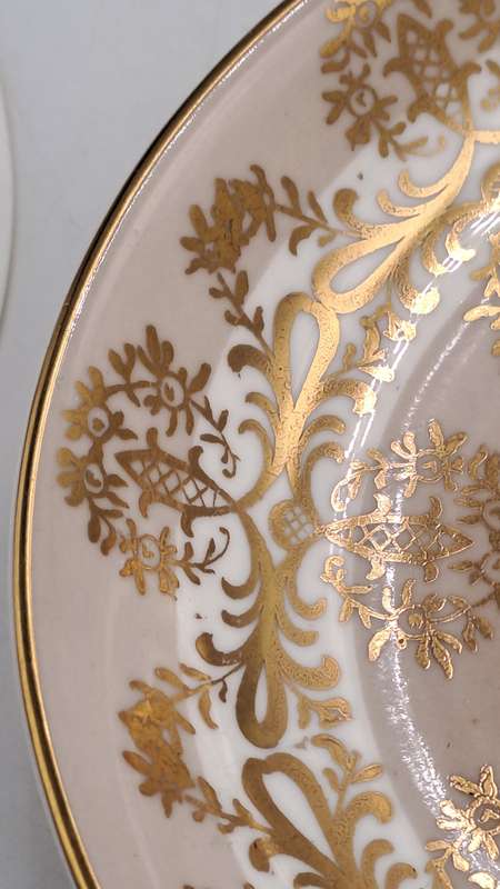 Beautiful 16pc Vintage Royal Grafton Fine bone China Tea set -Gold Trim -Mint Condition