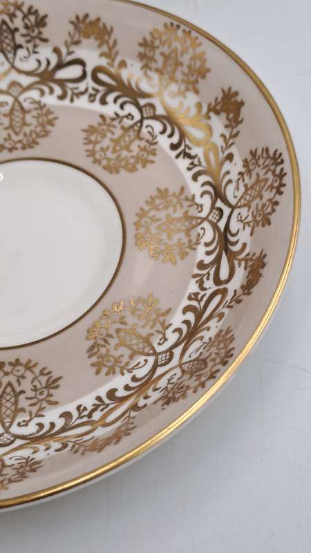 Beautiful 16pc Vintage Royal Grafton Fine bone China Tea set -Gold Trim -Mint Condition