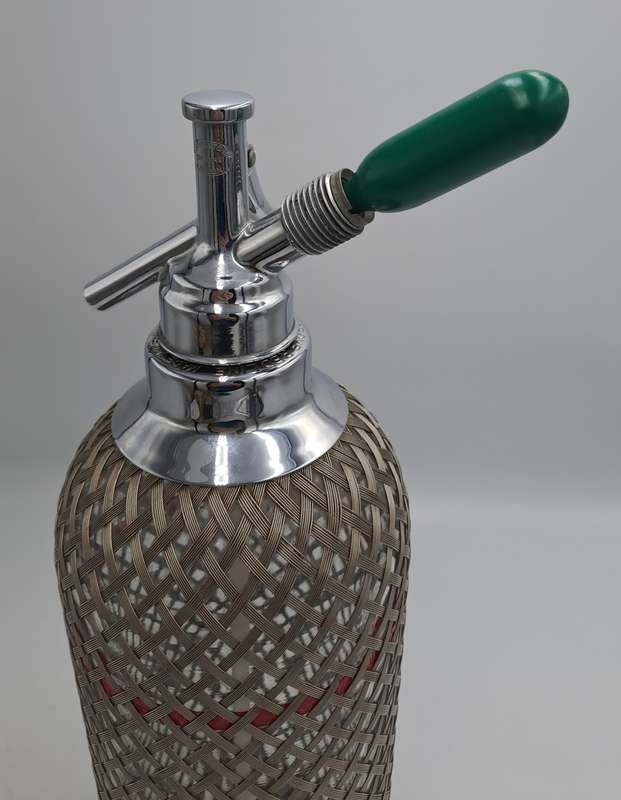 Vintage Seltzer Bottle Sparklets London with 27 Bulbs Missing Bulb Holder