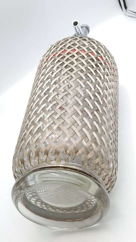 Vintage Seltzer Bottle Sparklets London with 27 Bulbs Missing Bulb Holder