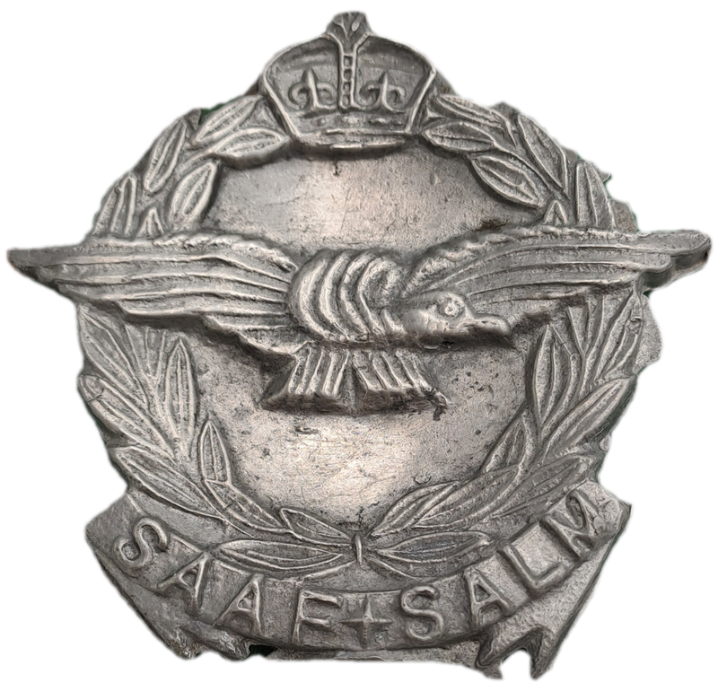 Vintage WWII SAAF-SALM Pewter or lead Paper weight? 9,5cm x 9,5cm
