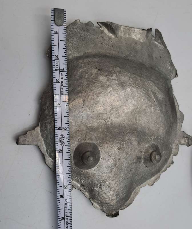 Vintage WWII SAAF-SALM Pewter or lead Paper weight? 9,5cm x 9,5cm
