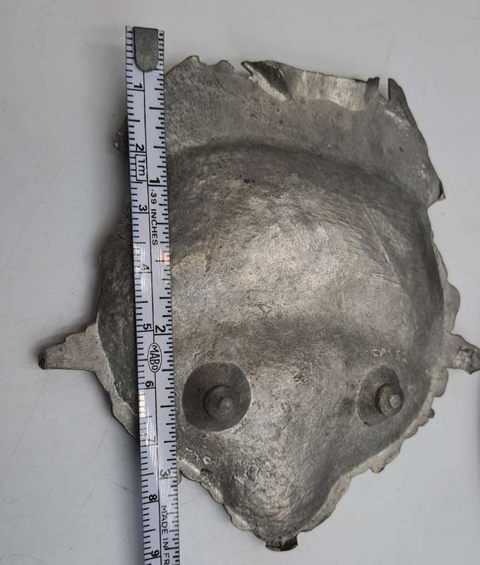 Vintage WWII SAAF-SALM Pewter or lead Paper weight? 9,5cm x 9,5cm