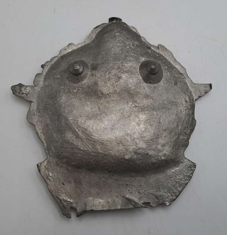 Vintage WWII SAAF-SALM Pewter or lead Paper weight? 9,5cm x 9,5cm