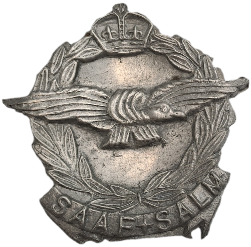 Vintage WWII SAAF-SALM Pewter or lead Paper weight? 9,5cm x 9,5cm