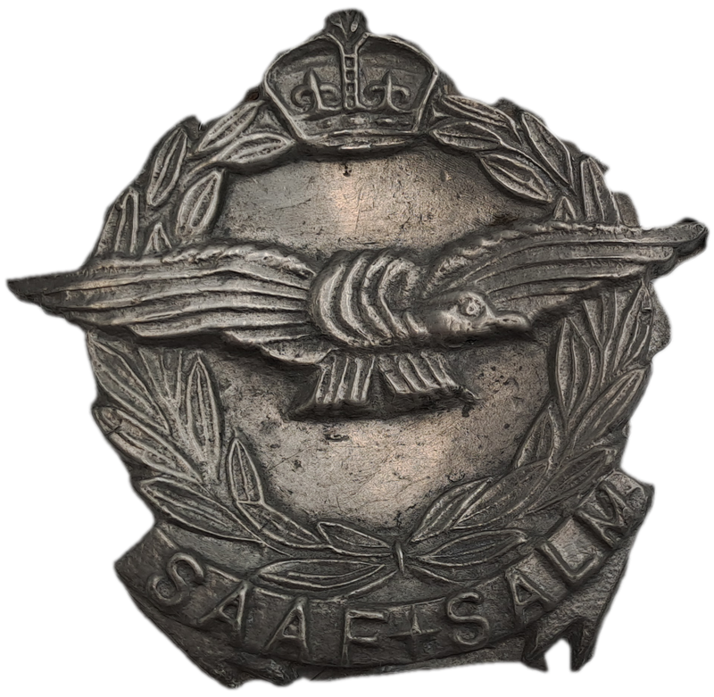 Vintage WWII SAAF-SALM Pewter or lead Paper weight? 9,5cm x 9,5cm