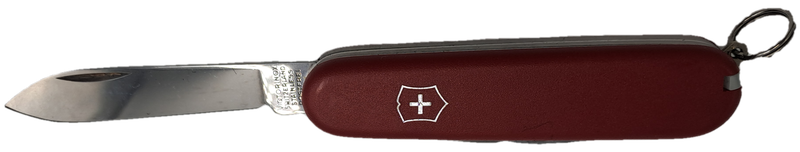 Victorinox Swiss Officer Pocket Knife in Pouch with Toothpick and tweezer