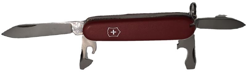 Victorinox Swiss Officer Pocket Knife in Pouch with Toothpick and tweezer