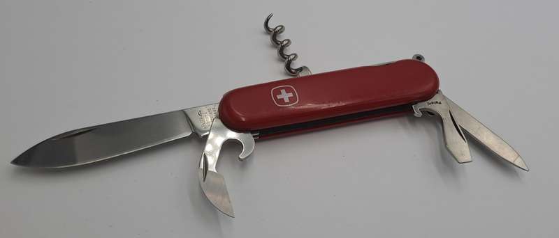 Wenger Swiss Army multitool Knife -Delémont Switzerland