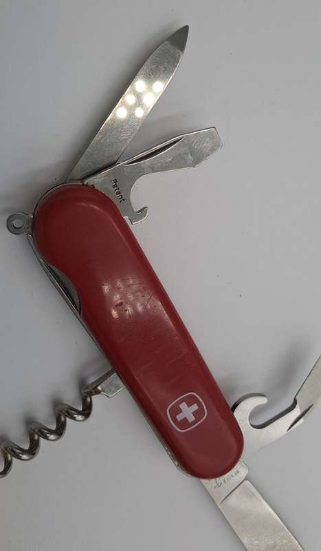 Wenger Swiss Army multitool Knife -Delémont Switzerland