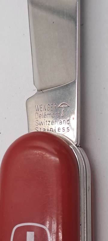 Wenger Swiss Army multitool Knife -Delémont Switzerland