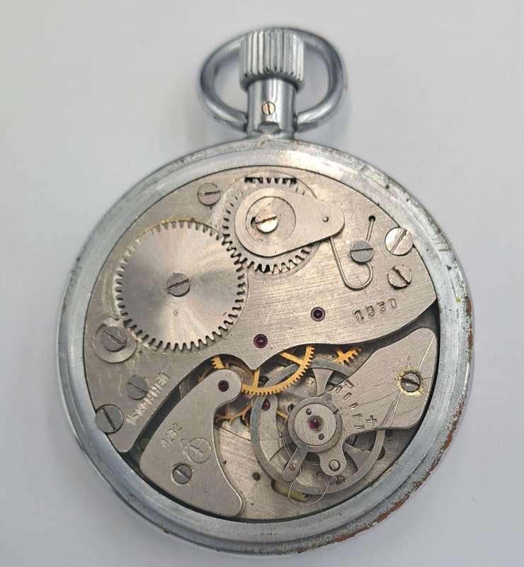 Vintage Sekonda Stop Watch -15 Jewels -Made in the USSR -NOT WORKING -For Repair or Spares