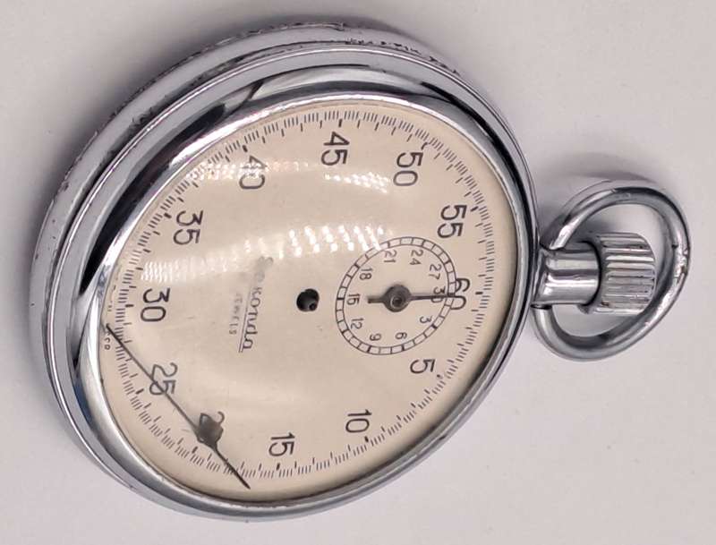 Vintage Sekonda Stop Watch -15 Jewels -Made in the USSR -NOT WORKING -For Repair or Spares