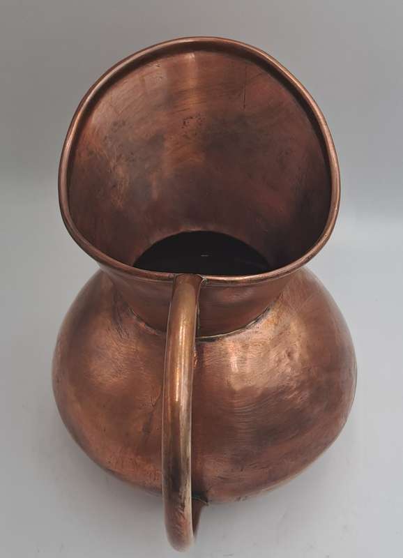 Original Vintage DE KLERK Red Copper JUG 20cm x 23cm x 16cm