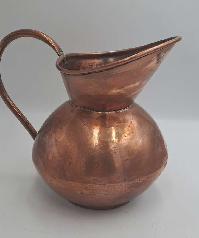 Original Vintage DE KLERK Red Copper JUG 20cm x 23cm x 16cm