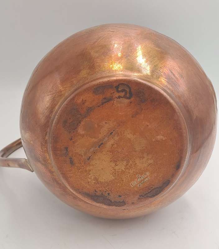 Original Vintage DE KLERK Red Copper JUG 20cm x 23cm x 16cm