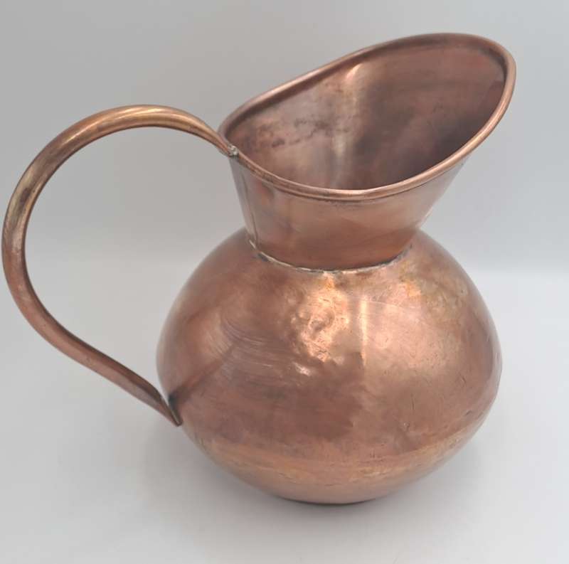 Original Vintage DE KLERK Red Copper JUG 20cm x 23cm x 16cm